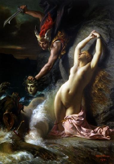 Henri-Pierre Picou Andromeda Chained to a Rock China oil painting art